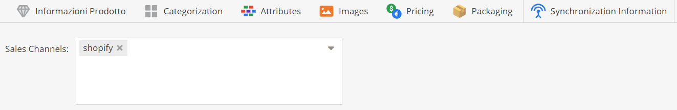 Sales Channel Multiselect